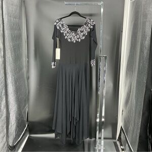 Black French Laced Dress